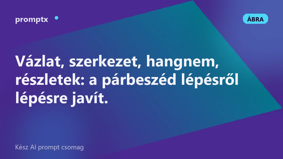 Iteratív promptolás – a válasz csiszolása lépésekben