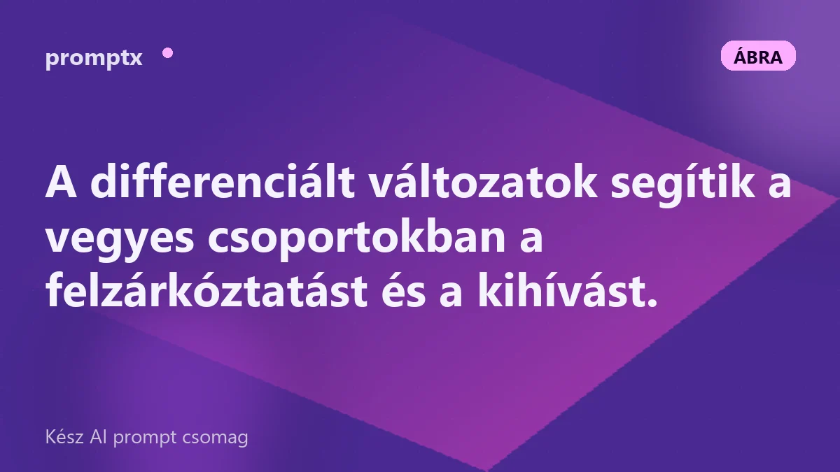Ugyanahhoz a témához könnyebb és nehezebb feladatváltozat
