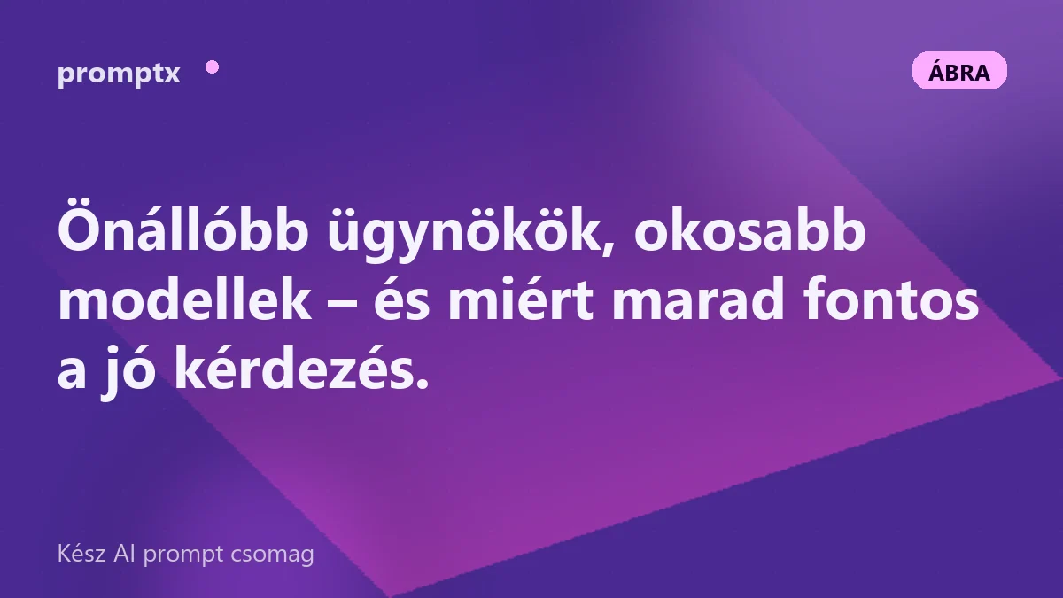 A promptolás jövője – AI-ügynökök